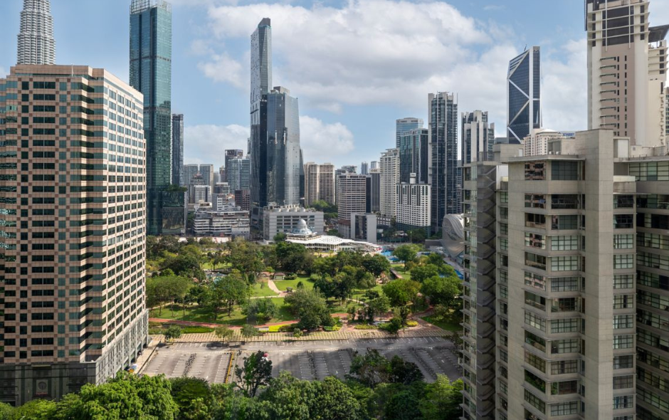 marriott executive apartments kuala lumpur boasts an ideal location in the heart of the city