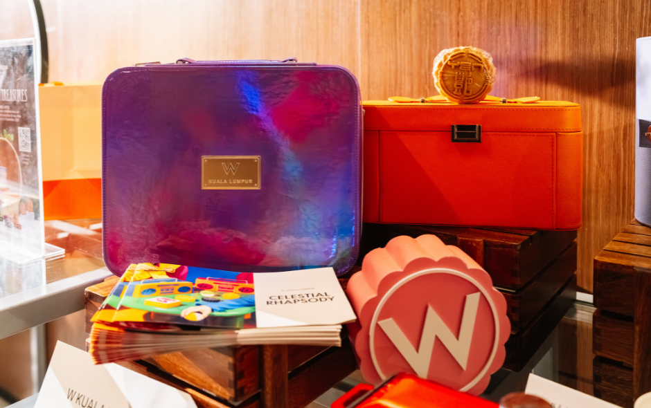 mooncake box at W Kuala Lumpur