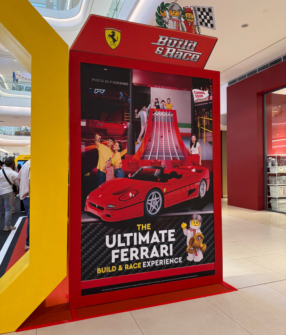 Build & Race: A new LEGOLAND attraction that allows guests to build and race LEGO cars