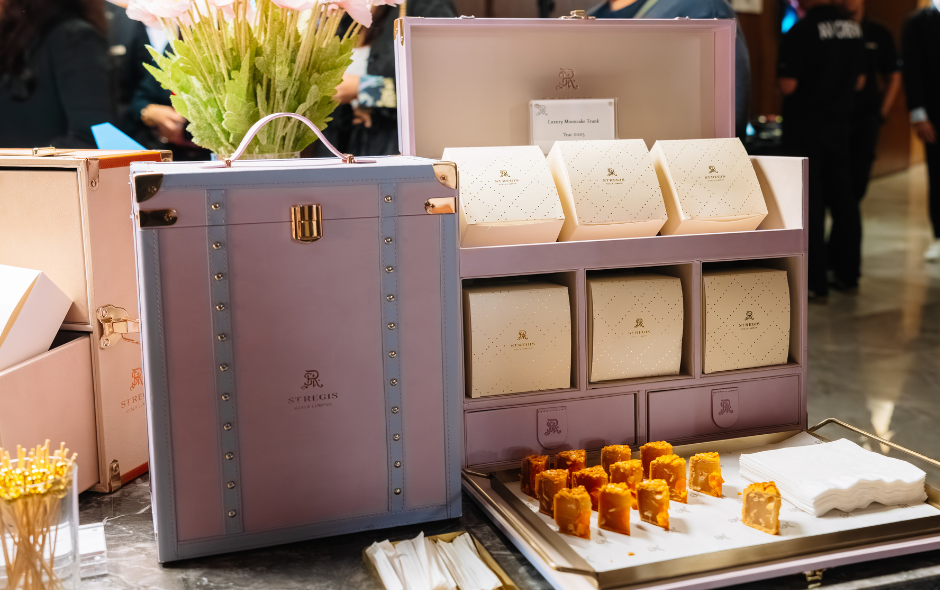 mid autumn festival mooncake box at The St. Regis Kuala Lumpur