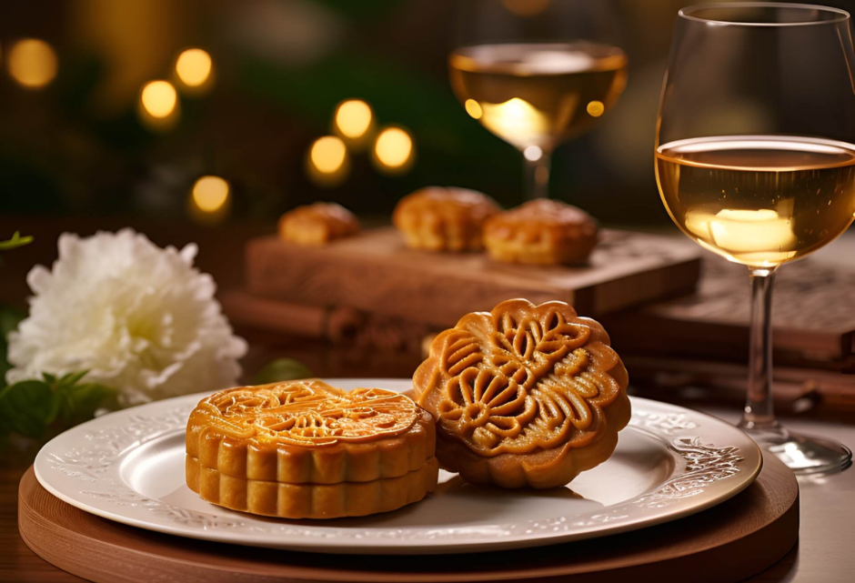 mooncake and wine pairings