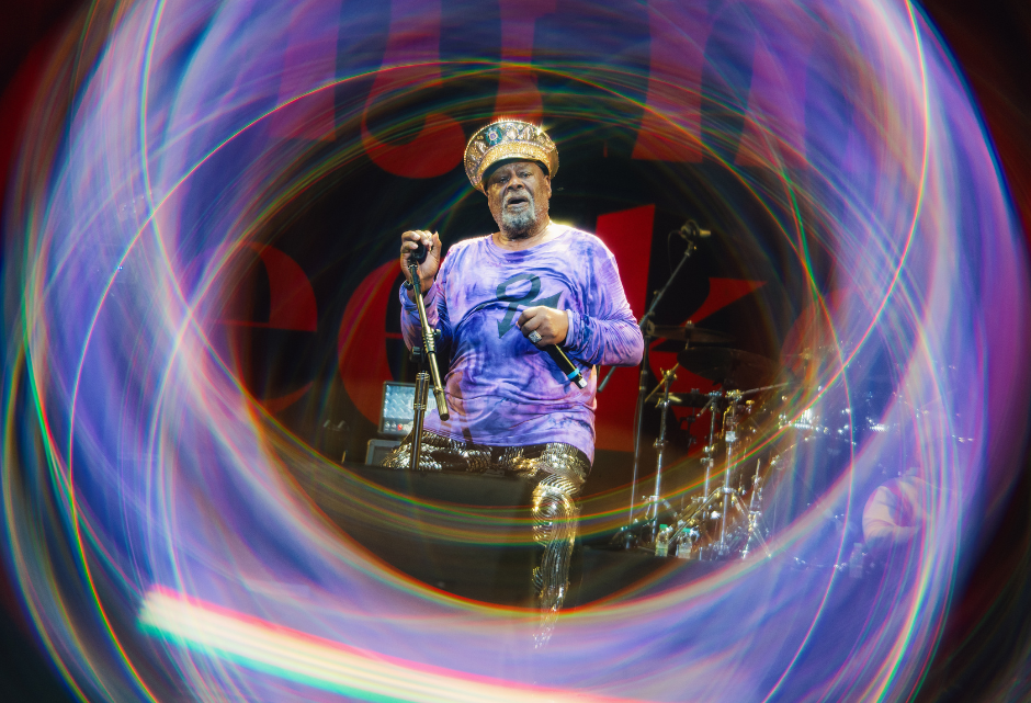 george clinton performing at the Ombak festival 2025