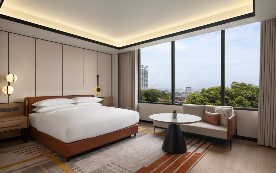 Executive Suite Bedroom at Sheraton Johor Bahru
