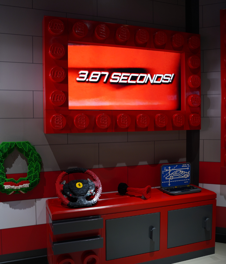 Learn about LEGO, Ferrari, and LEGO Ferrari