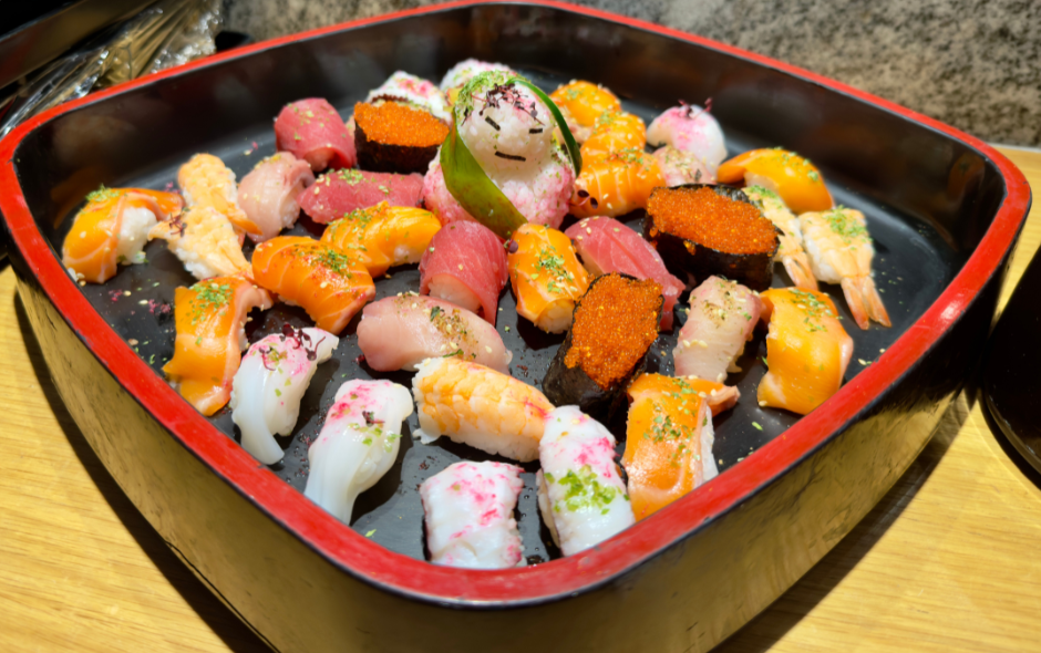 unlimited sushi at Miyabi for an unforgettable Christmas dinner in kl and pj