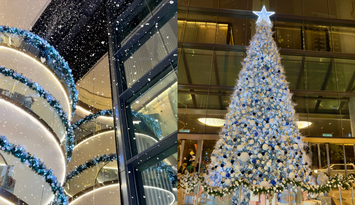 It’s Snowing Inside EQ Kuala Lumpur!
