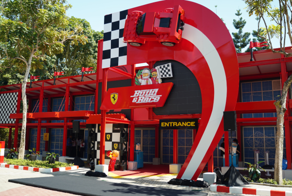 The LEGO Ferrari Build & Race is Now Open in Asia!