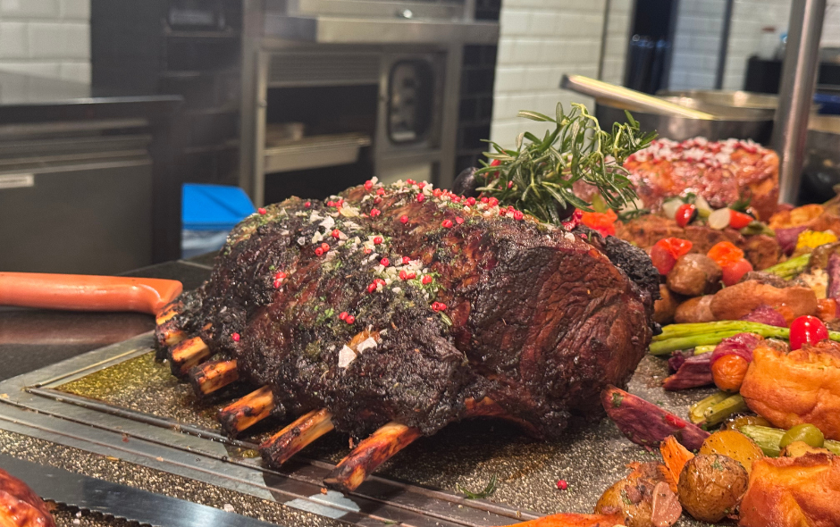 Slow Roasted Prime Ribs and Ribeye at Latest Recipe for the Festive Buffet 