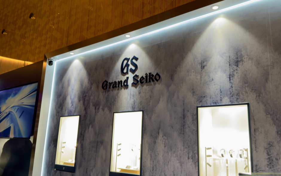 Grand Seiko at the EQ lobby