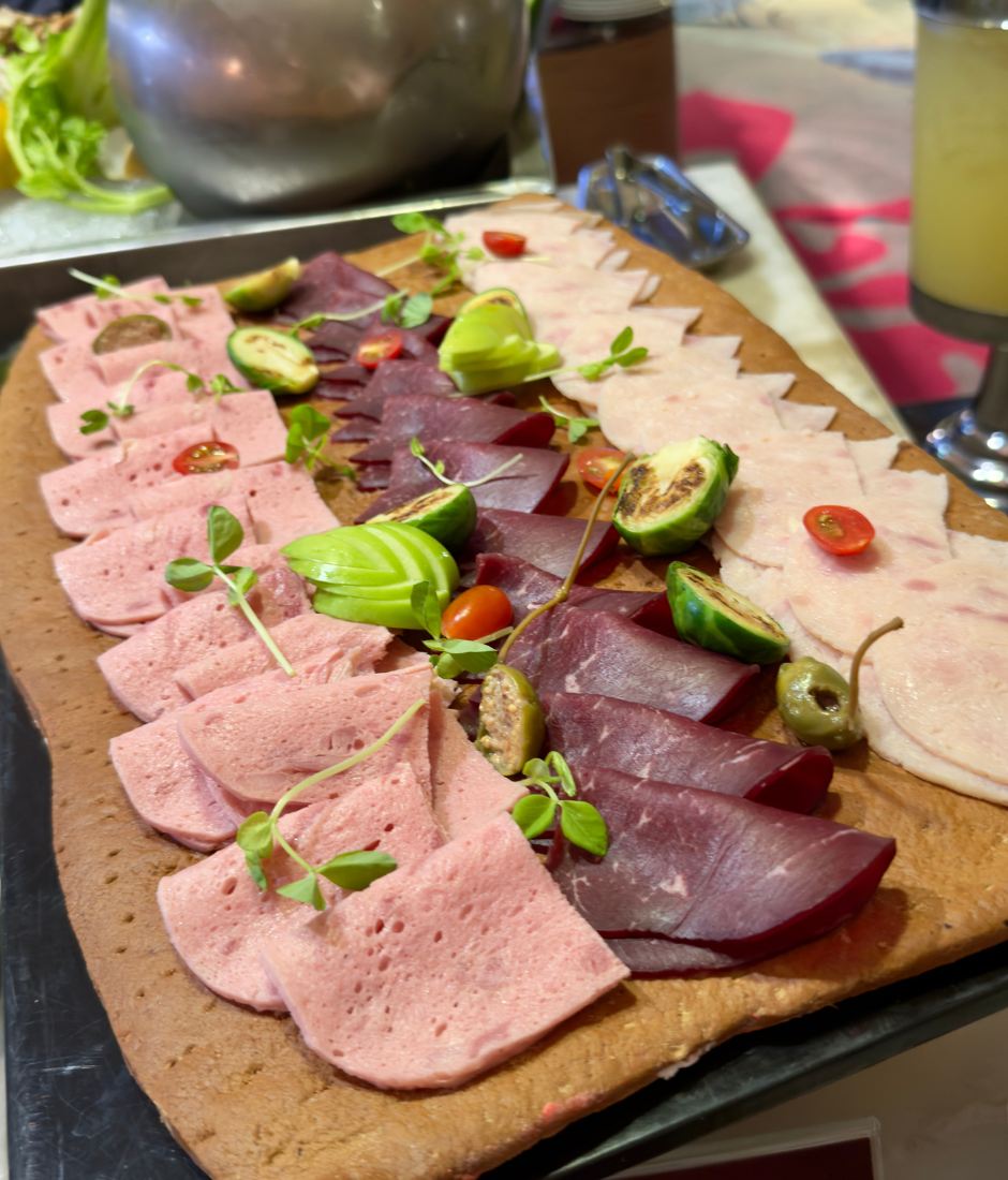 cold cuts for appetisers at The Westin Kuala Lumpur's Christmas buffet