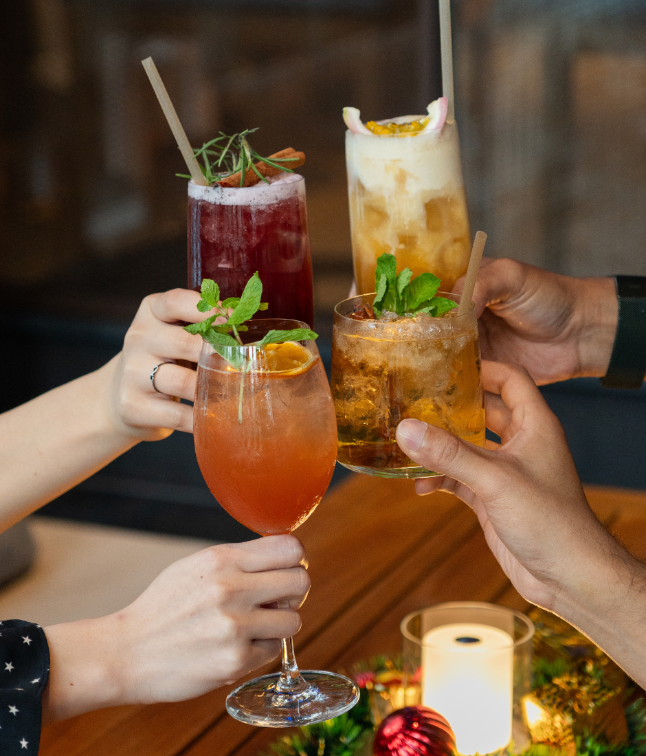 @21 Rooftop Bar festive cocktails