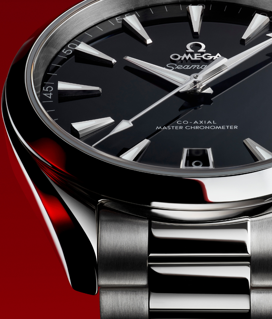OMEGA Seamaster Aqua Terra in black