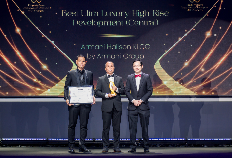 Armani Group at propertyguru asia awards