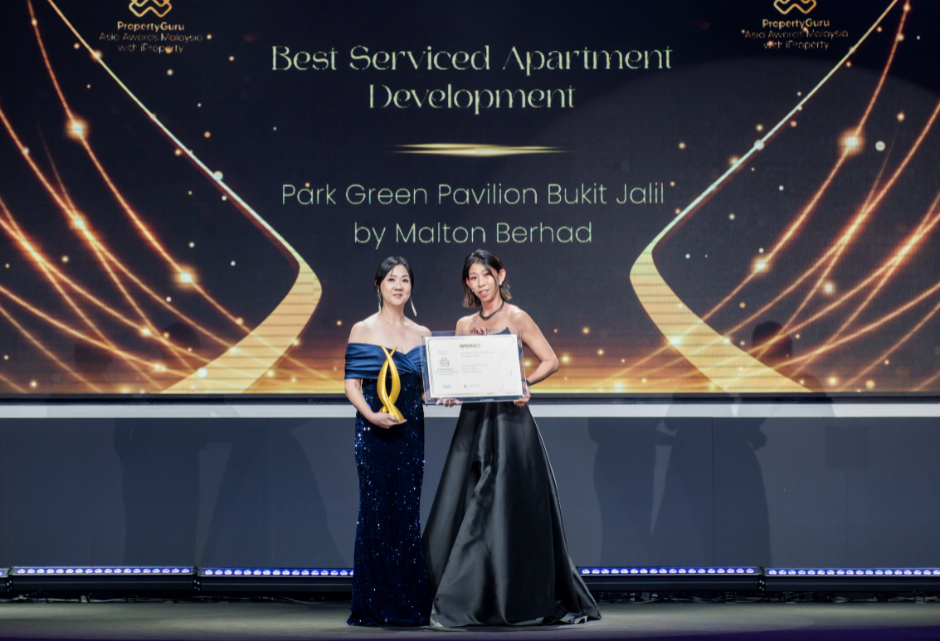 Malton Berhad at the propertyguru asia awards