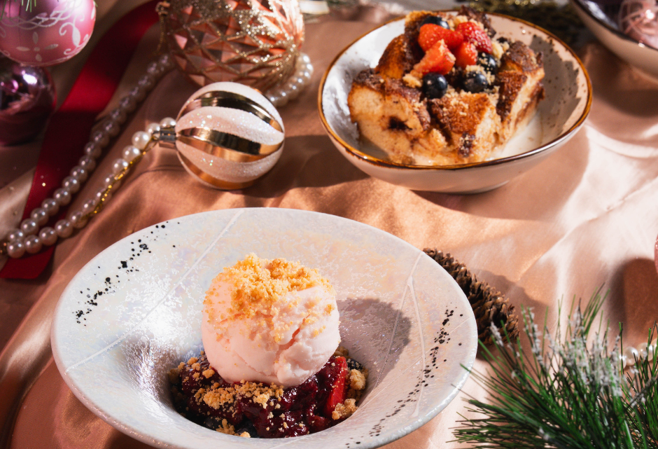 Annabell KL christmas menu desserts