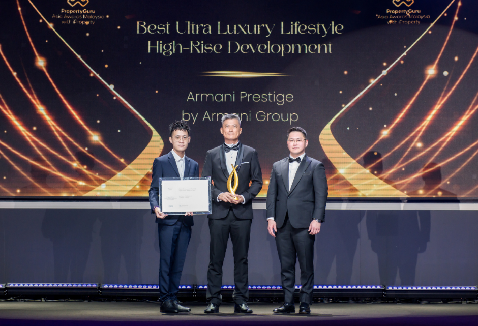 Armani Group at the propertyguru asia awards