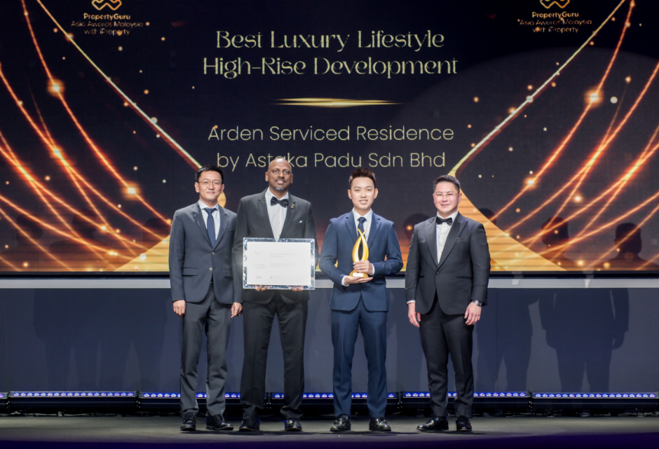 Astaka Padu Sdn Bhd at the propertyguru asia awards