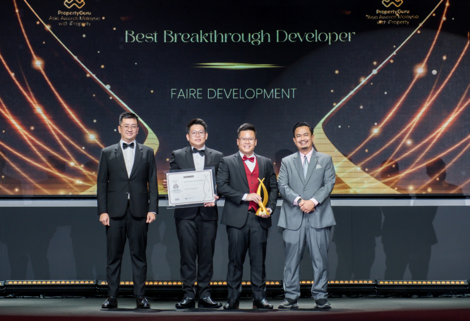 Faire Development wins best breakthrough developer