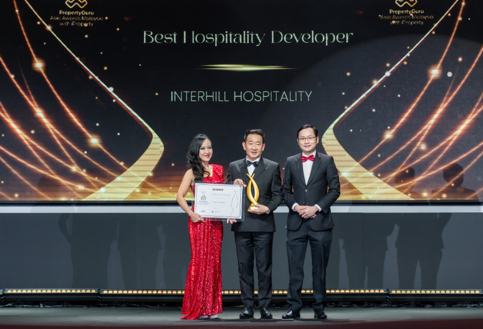 Interhill Hospitality at the PropertyGuru asia Awards