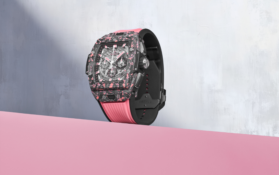 The Spirit of Big Bang Carbon Candy Pink is one of the timepieces that looks gorgeously edible