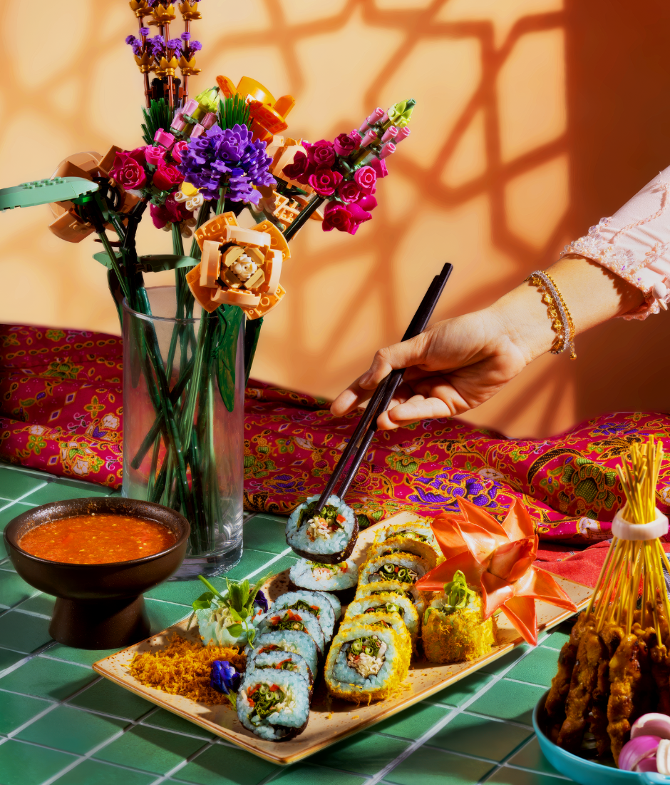 Nasi Kerabu Sushi Roll at Aloft Kuala Lumpur Sentral Ramadan Buffet