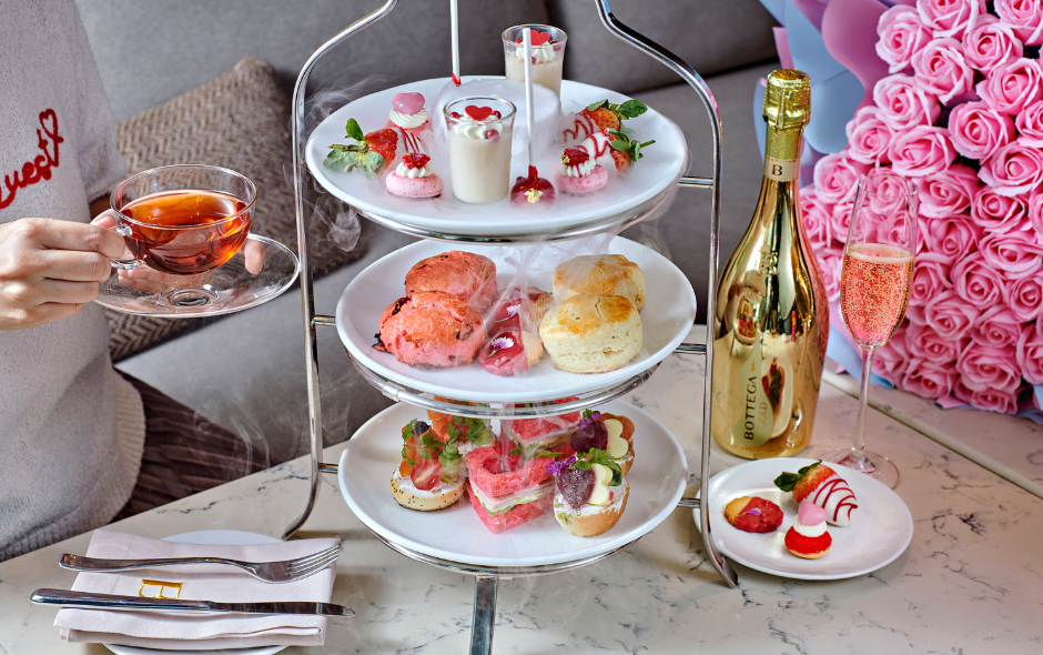 Valentine's Day afternoon tea at Bottega, EQ