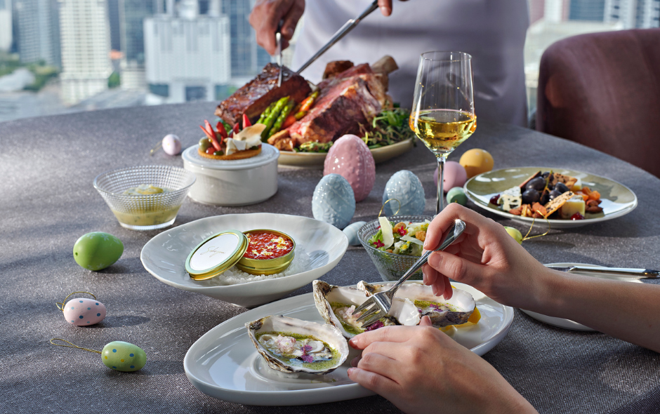 Easter dining at sabayon