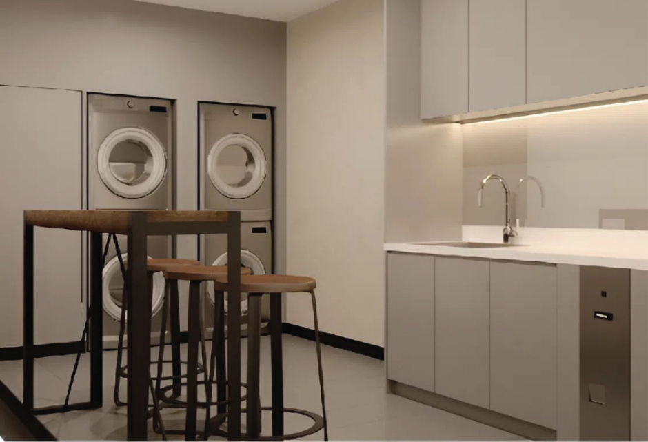 Oakwood Cameron Highlands rooms with washing machine