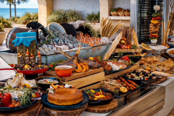 Our Mediterranean-Seafood Escape at the Sheraton Imperial Kuala Lumpur Hotel, a buffet