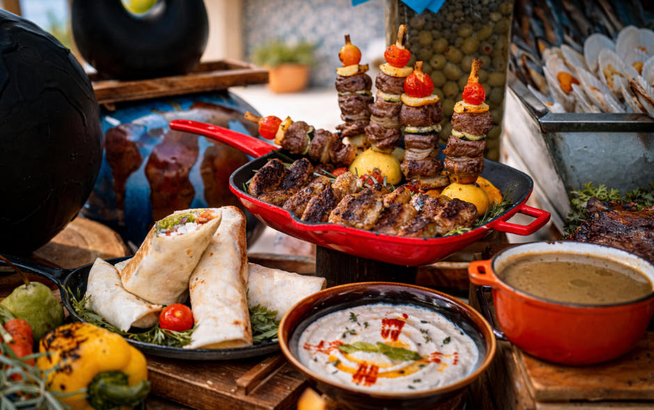 Mediterranean-inspired buffet at Sheraton Imperisl