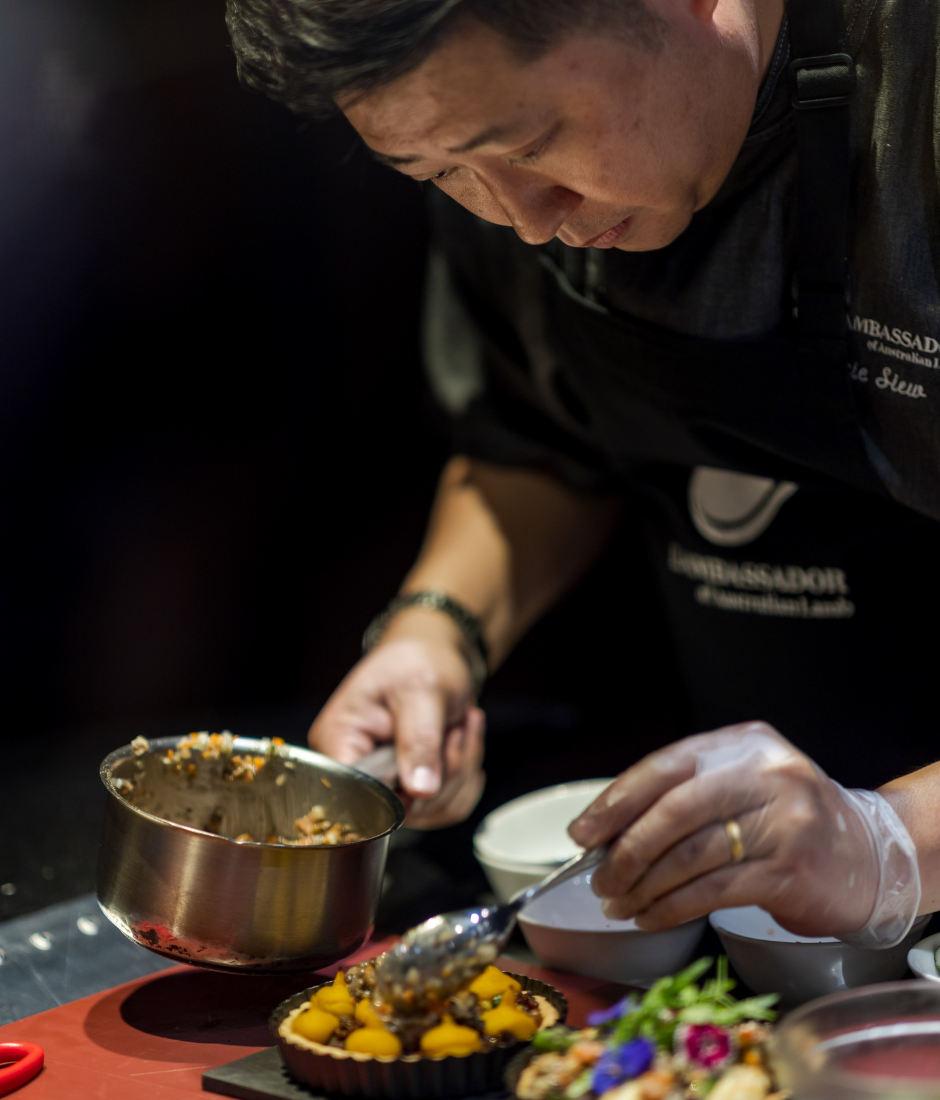 Eric Siew as the guest chef for The Curated Experience