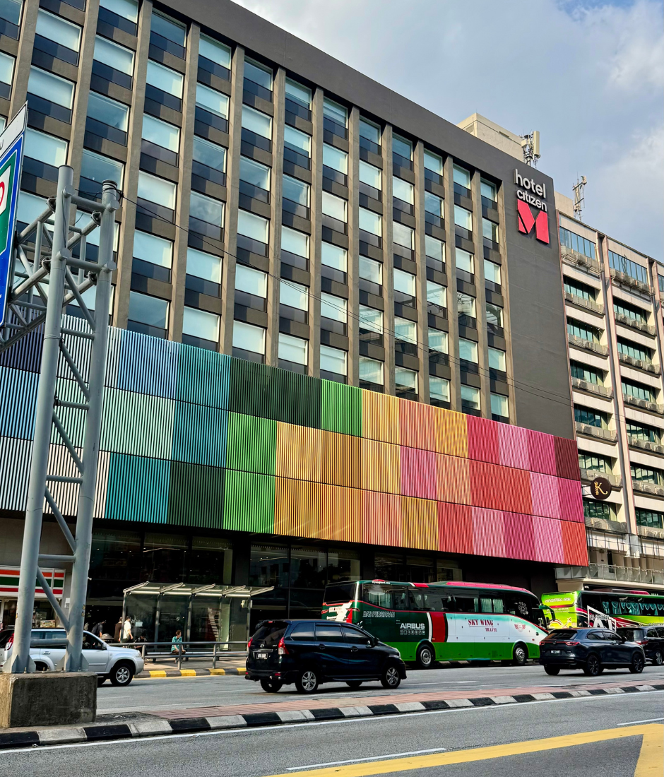 citizenM Kuala Lumpur has a strategic location