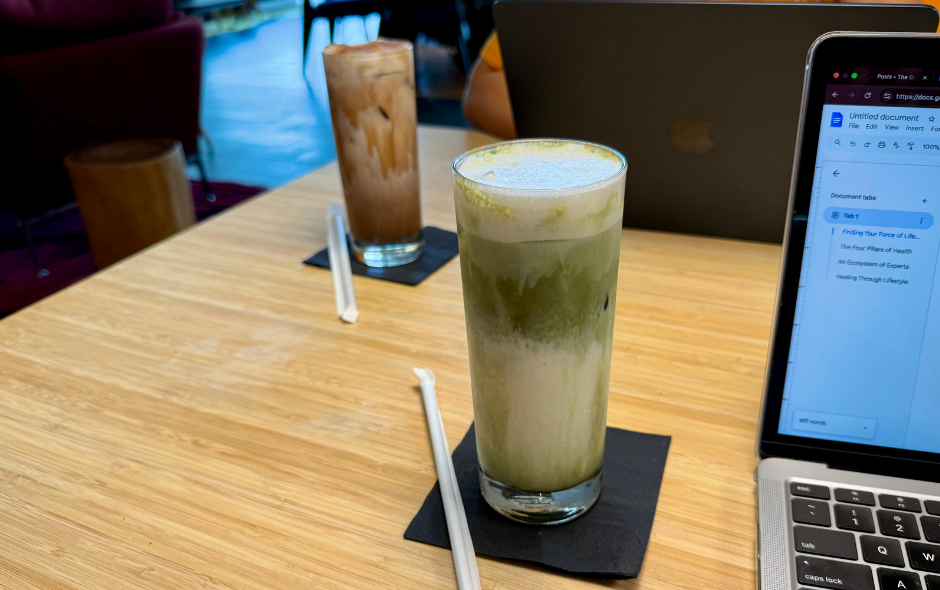 Work with Leisure with drinks from CanteenM at CitizenM Kuala Lumpur