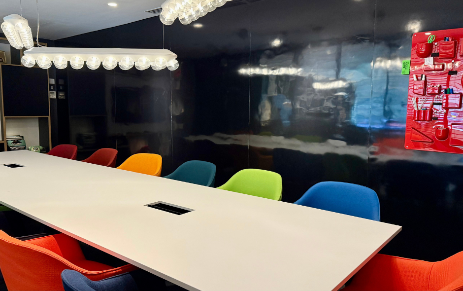 A look into the societyM meeting rooms at CitizenM