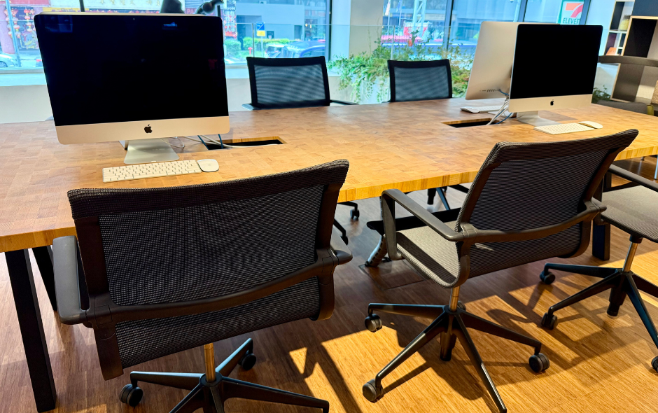 The M Floor has a more office-like vibe at CitizenM