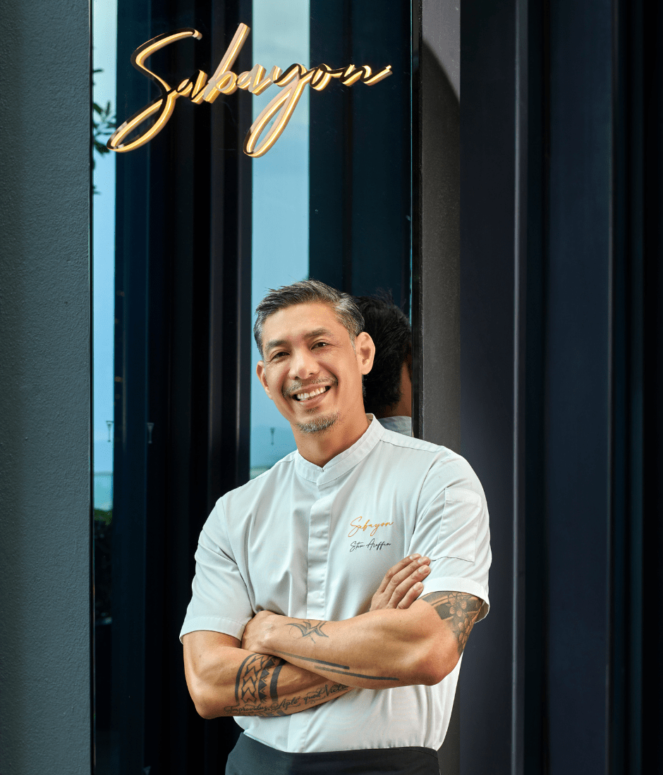Chef de Cuisine Steve Ariffin at Sabayon