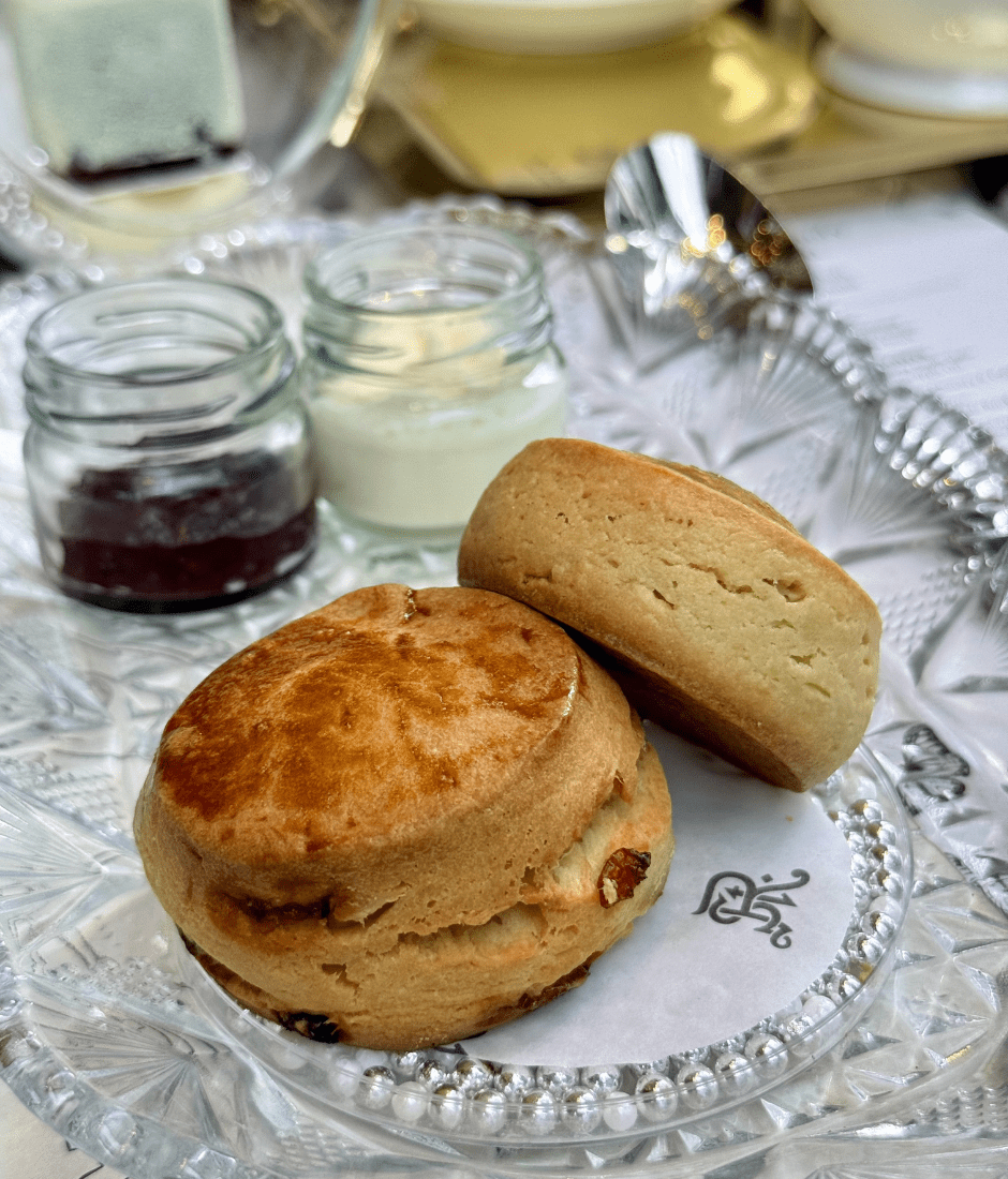 no afternoon tea is complete without scones