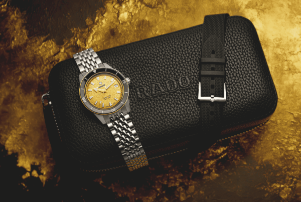 Rado Gives the Captain Cook a Golden Glow And a New Size to Match