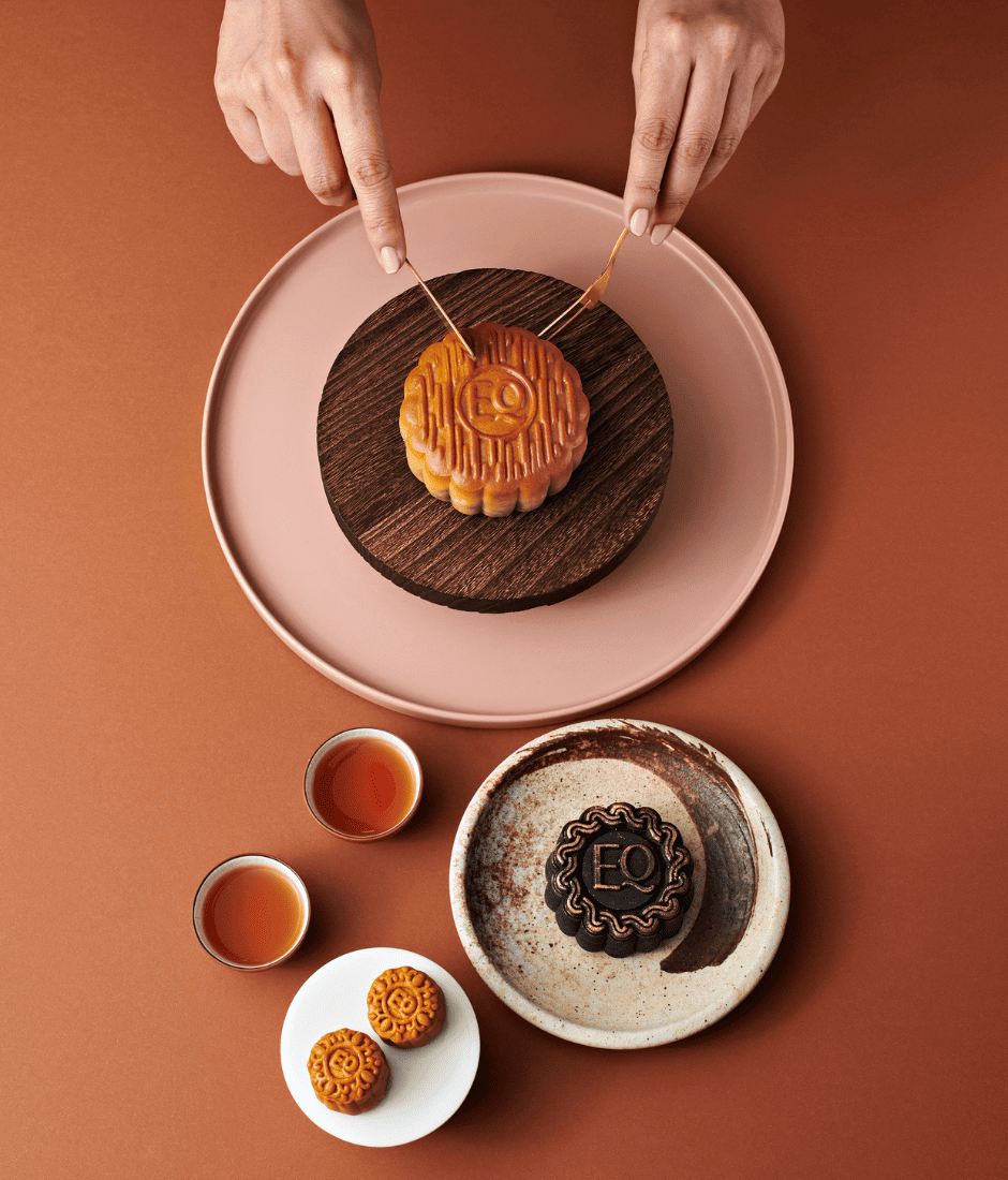 traditional baked mooncake at eq