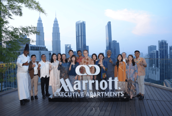 marriott executive apartments celebrate its 1st anniversary