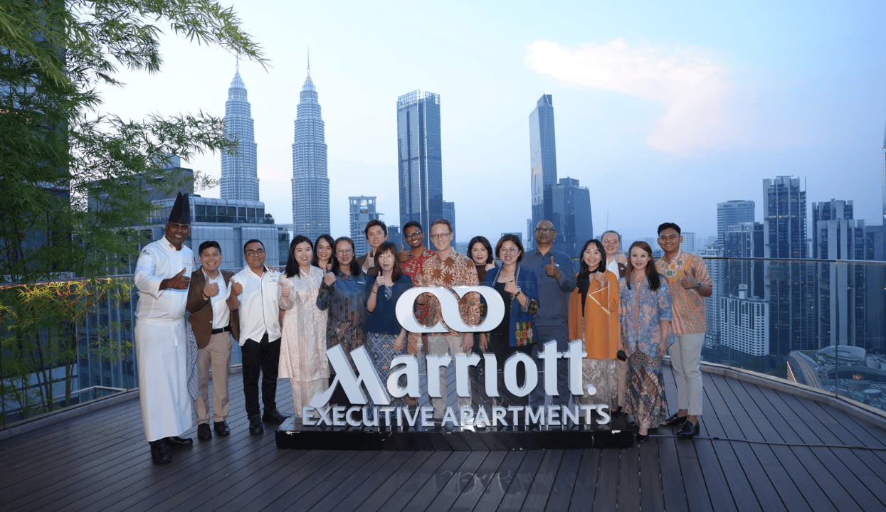 marriott executive apartments celebrate its 1st anniversary