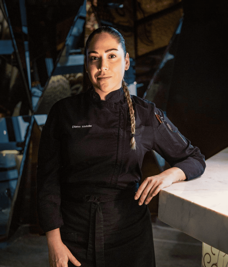 Chef Diana Matute, the Chef de Cuisine of HOJA and HOJITA