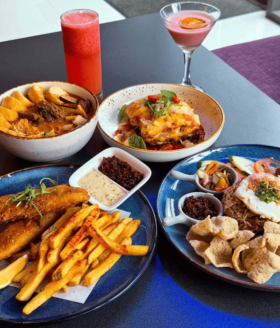 dinner at w xyz bar at aloft by marriott kuala lumpur sentral