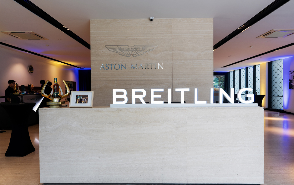 Breitling, Aston Martin and Glenfiddich Celebrate the Formula 1 Spirit in Malaysia